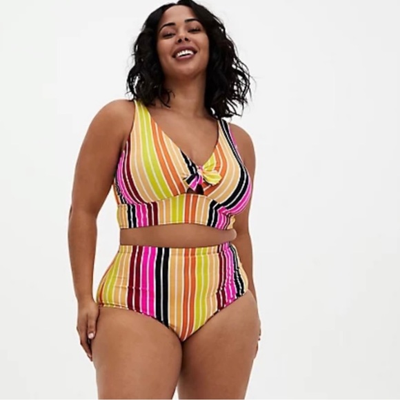 torrid Other - Torrid Stripes Swimsuit Bikini Set 3 XL
